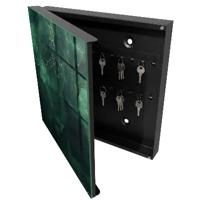 Armario llaves de pared Elegancia verde