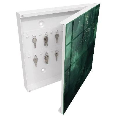 Armario llaves de pared Elegancia verde