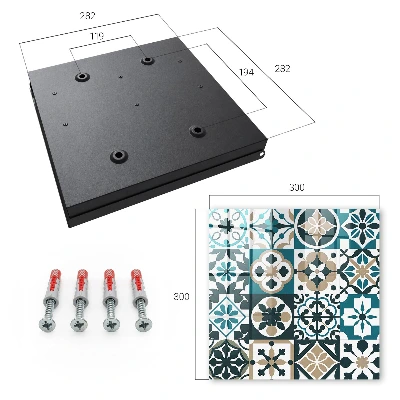 Caja de llaves Azulejos marroquíes