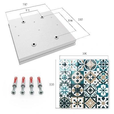 Caja de llaves Azulejos marroquíes