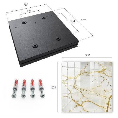 Caja de llaves Mármol elegante