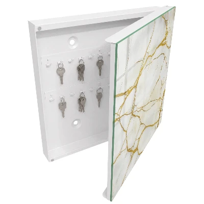 Caja de llaves Mármol elegante
