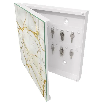 Caja de llaves Mármol elegante