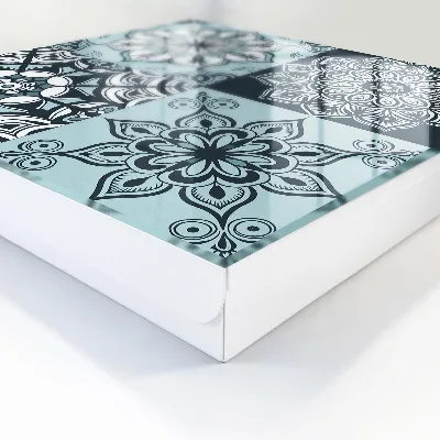 Armario llaves de pared Patrones geométricos