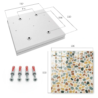 Caja de llaves Mosaico de guijarros