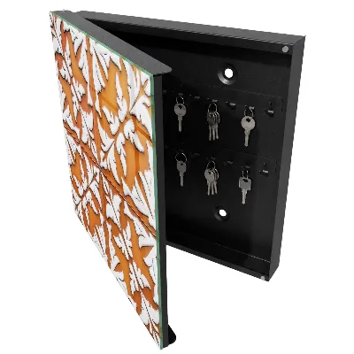 Caja de llaves Motivo vegetal