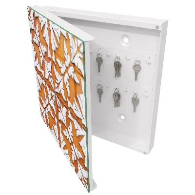 Caja de llaves Motivo vegetal