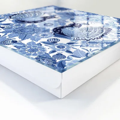 Caja de llaves Pájaros folclóricos