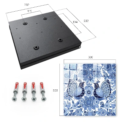 Caja de llaves Pájaros folclóricos