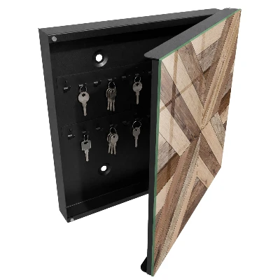 Armario de llaves Geometría de madera