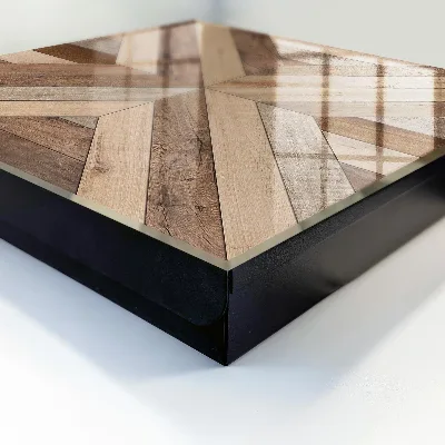 Armario de llaves Geometría de madera