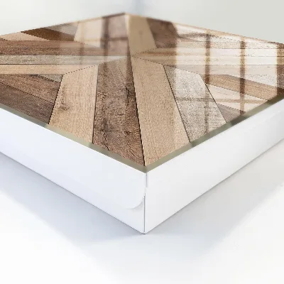 Armario de llaves Geometría de madera