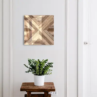 Armario de llaves Geometría de madera