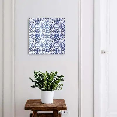 Armario de llaves Mosaico azul