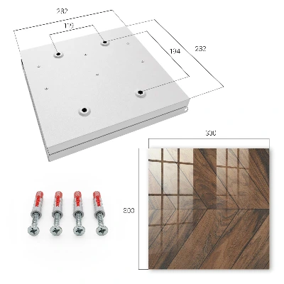 Caja de llaves Espiga de madera