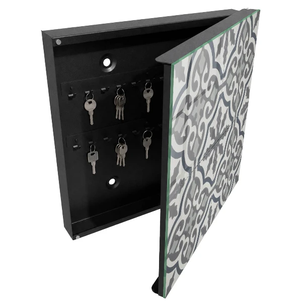 Caja de llaves Patrón geométrico