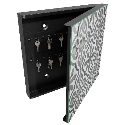 Caja de llaves Patrón geométrico