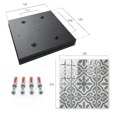 Caja de llaves Patrón geométrico