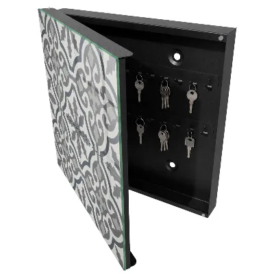 Caja de llaves Patrón geométrico