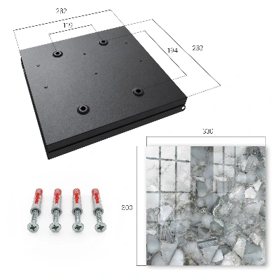 Caja de llaves Mosaico de piedra