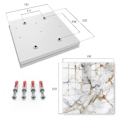 Caja de llaves Elegancia del mármol
