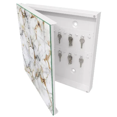 Caja de llaves Elegancia del mármol