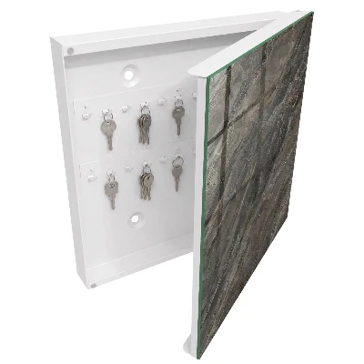 Caja de llaves Textura de mármol