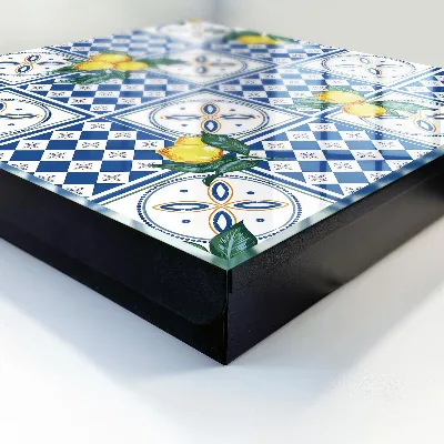 Armario llaves de pared Azulejos de limón