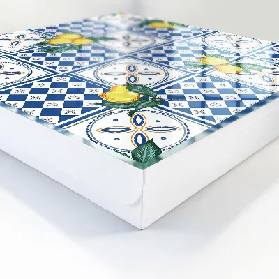 Armario llaves de pared Azulejos de limón