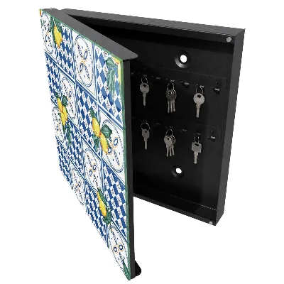 Armario llaves de pared Azulejos de limón