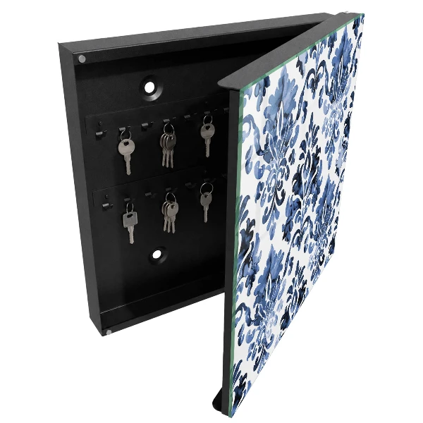 Caja de llaves Adornos azules
