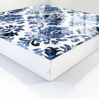 Caja de llaves Adornos azules