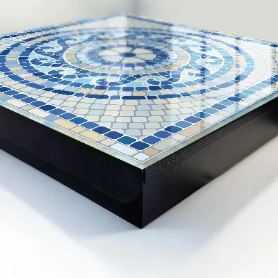 Caja de llaves Mosaico geométrico