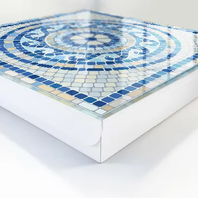 Caja de llaves Mosaico geométrico