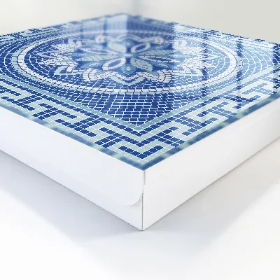 Armario de llaves Mosaico azul