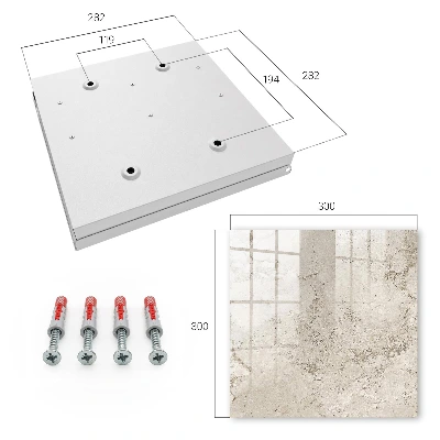 Armario llaves de pared Textura beige
