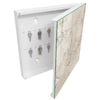 Armario llaves de pared Textura beige