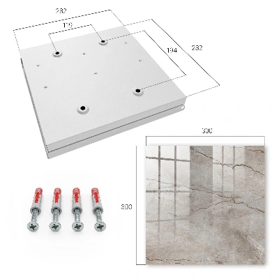 Caja de llaves Piedra elegante