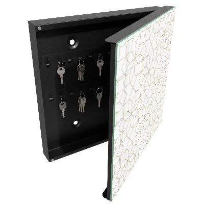 Caja de llaves Estampado floral