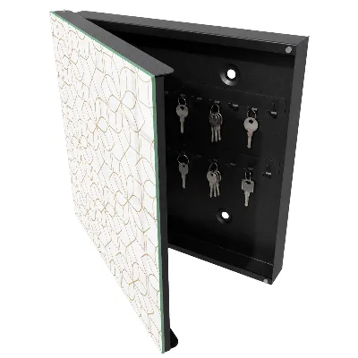 Caja de llaves Estampado floral