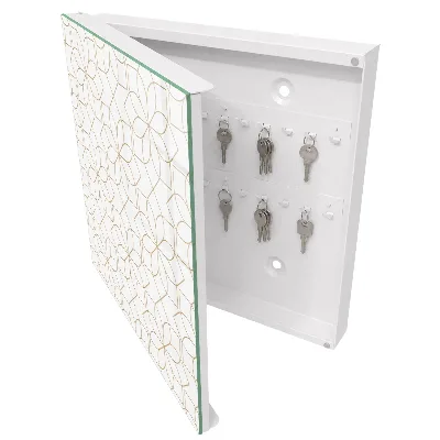 Caja de llaves Estampado floral