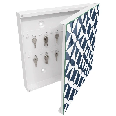 Armario llaves de pared Elegancia geométrica