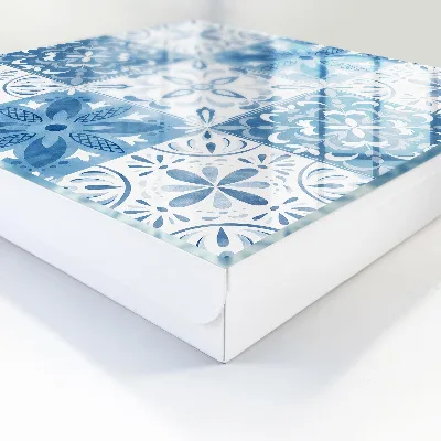 Armario llaves de pared Azulejos geométricos