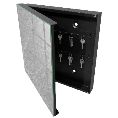 Caja de llaves Textura de mármol
