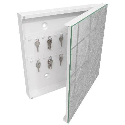 Caja de llaves Textura de mármol