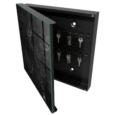 Caja de llaves Abstracción de mármol