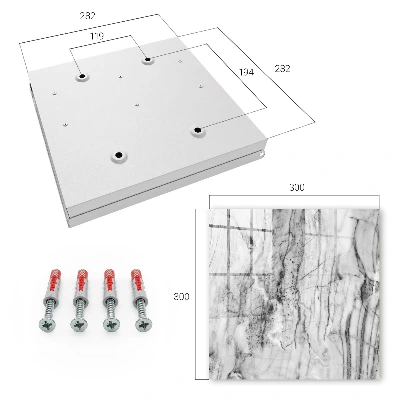 Caja de llaves Elegancia del mármol