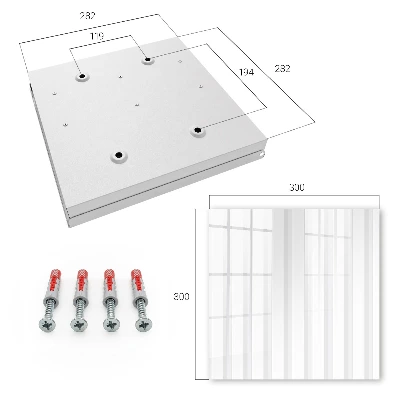 Caja de llaves Rayas verticales