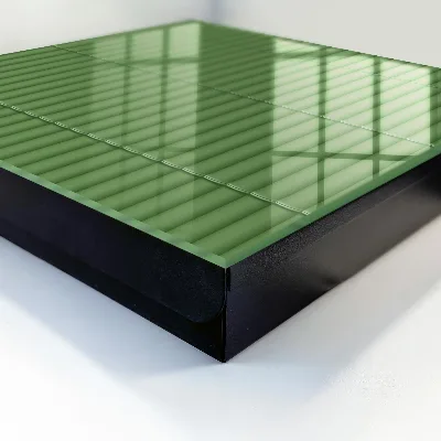 Armario llaves de pared Bambú verde