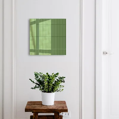 Armario llaves de pared Bambú verde
